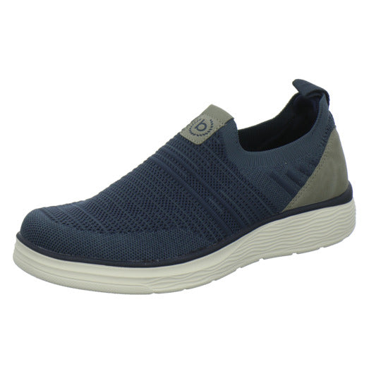 Bugatti Classic Astra Slipper Dunkelblau - 360° Ansicht