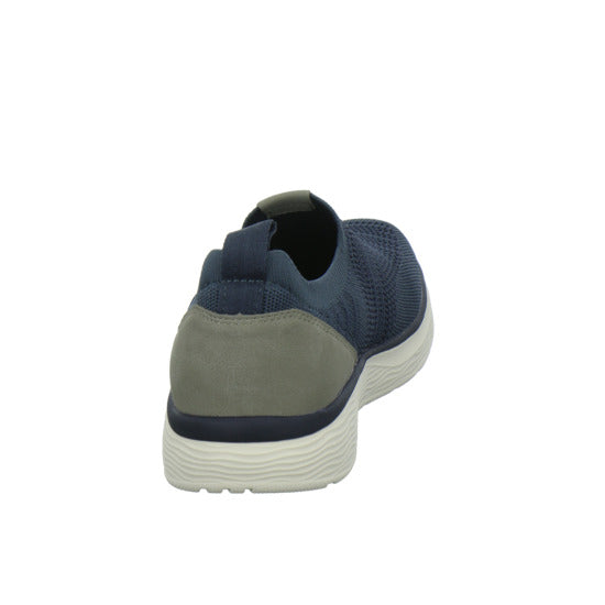 Bugatti Classic Astra Slipper Dunkelblau - 360° Ansicht