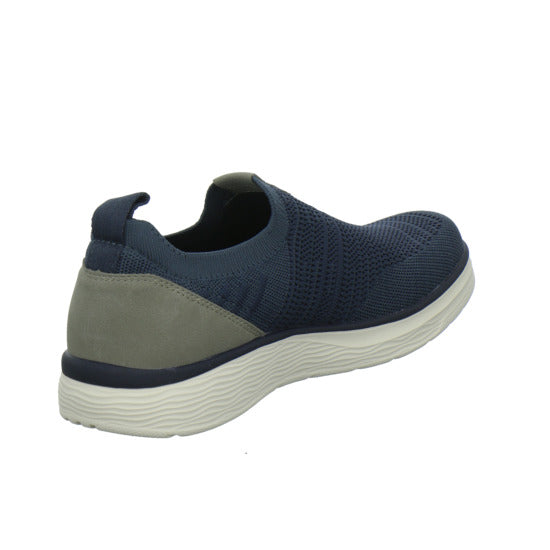 Bugatti Classic Astra Slipper Dunkelblau - 360° Ansicht