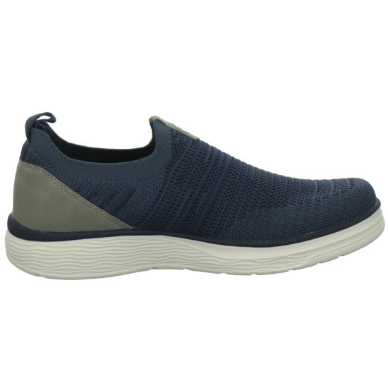 Bugatti Classic Astra Slipper Dunkelblau - 360° Ansicht