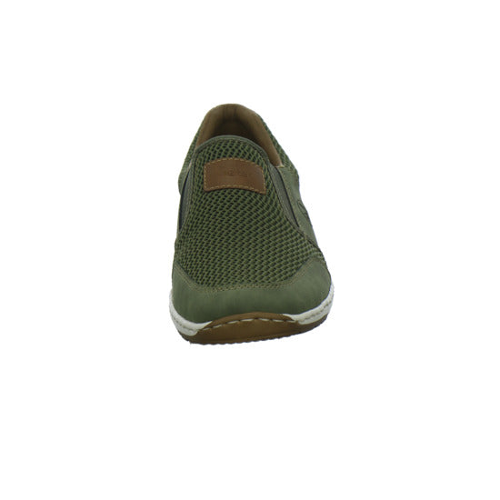 Rieker Slipper oliv - 360° Ansicht