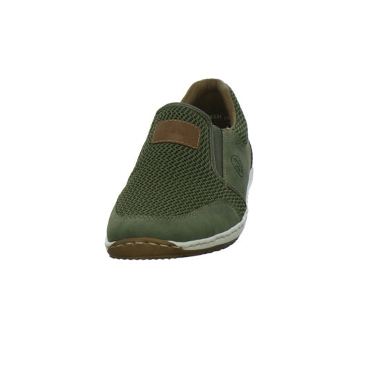 Rieker Slipper oliv - 360° Ansicht