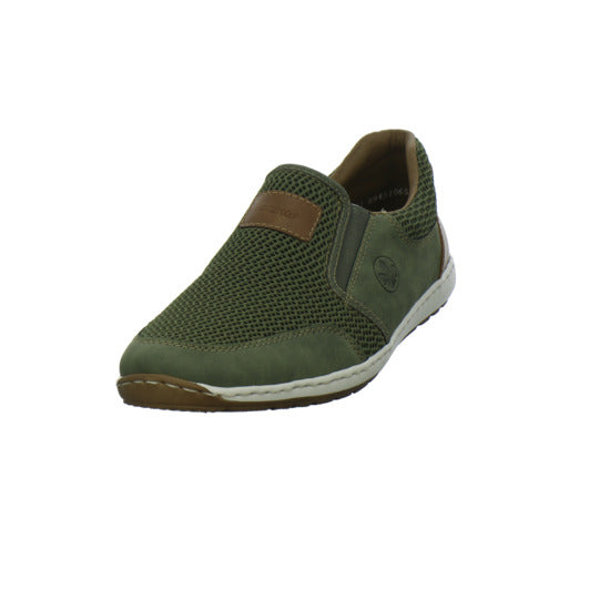 Rieker Slipper oliv - 360° Ansicht