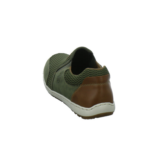 Rieker Slipper oliv - 360° Ansicht