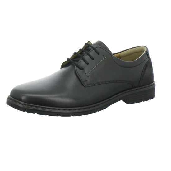 Josef Seibel Alastair 01 Schnürhalbschuhe Schwarz - 360° Ansicht