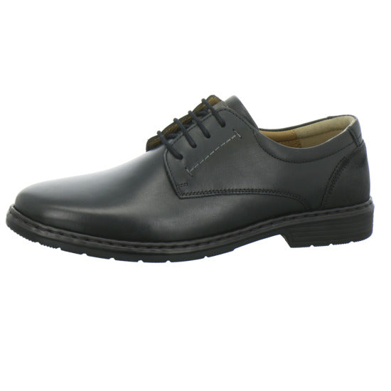 Josef Seibel Alastair 01 Schnürhalbschuhe Schwarz - 360° Ansicht