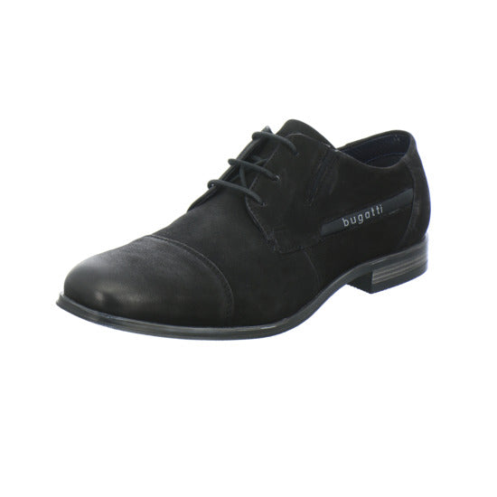 Bugatti Classic Leagro Schnürhalbschuhe Schwarz - 360° Ansicht