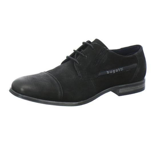 Bugatti Classic Leagro Schnürhalbschuhe Schwarz - 360° Ansicht