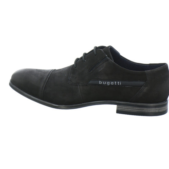 Bugatti Classic Leagro Schnürhalbschuhe Schwarz - 360° Ansicht