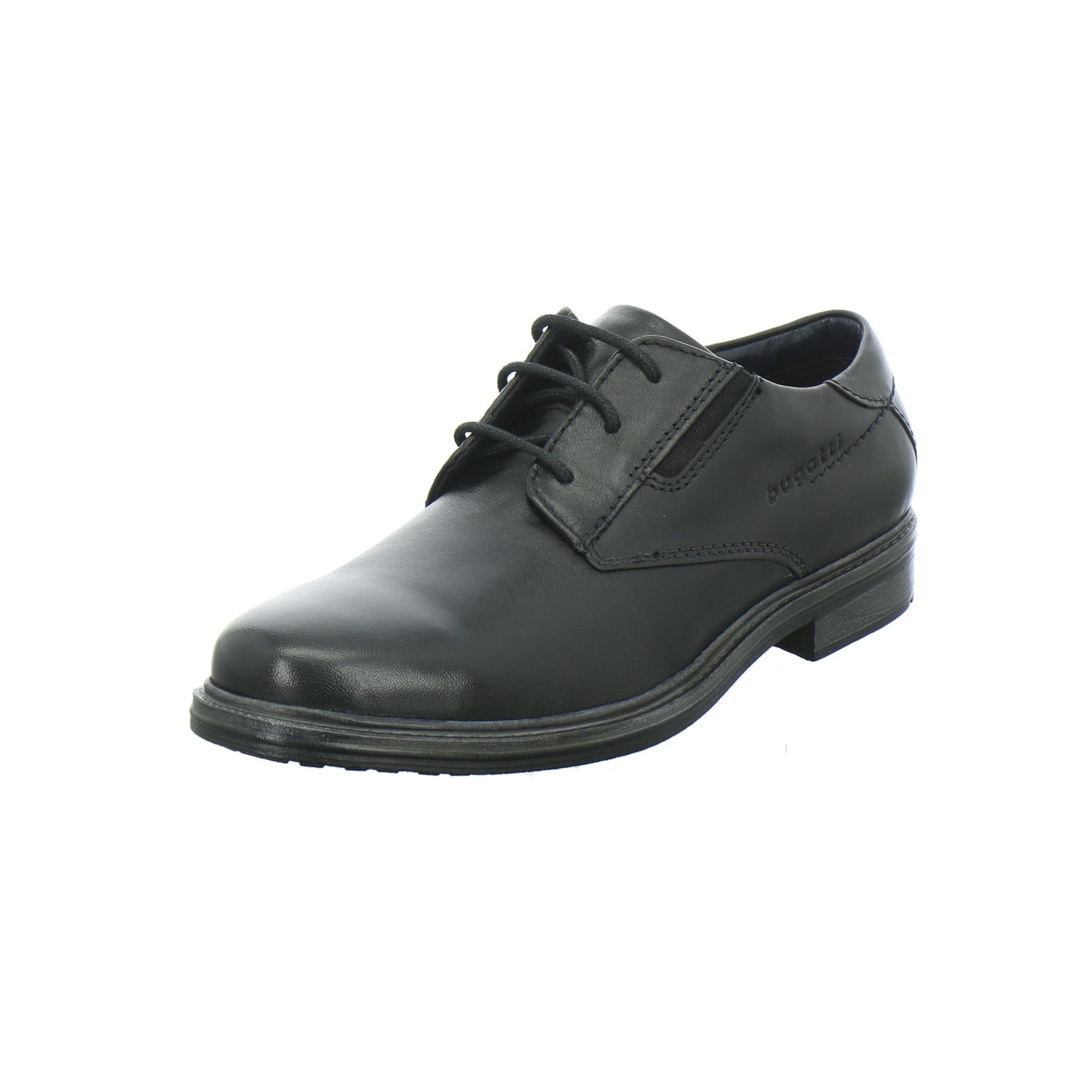 Bugatti Classic Ruggiero Comfort Schnürhalbschuhe Schwarz