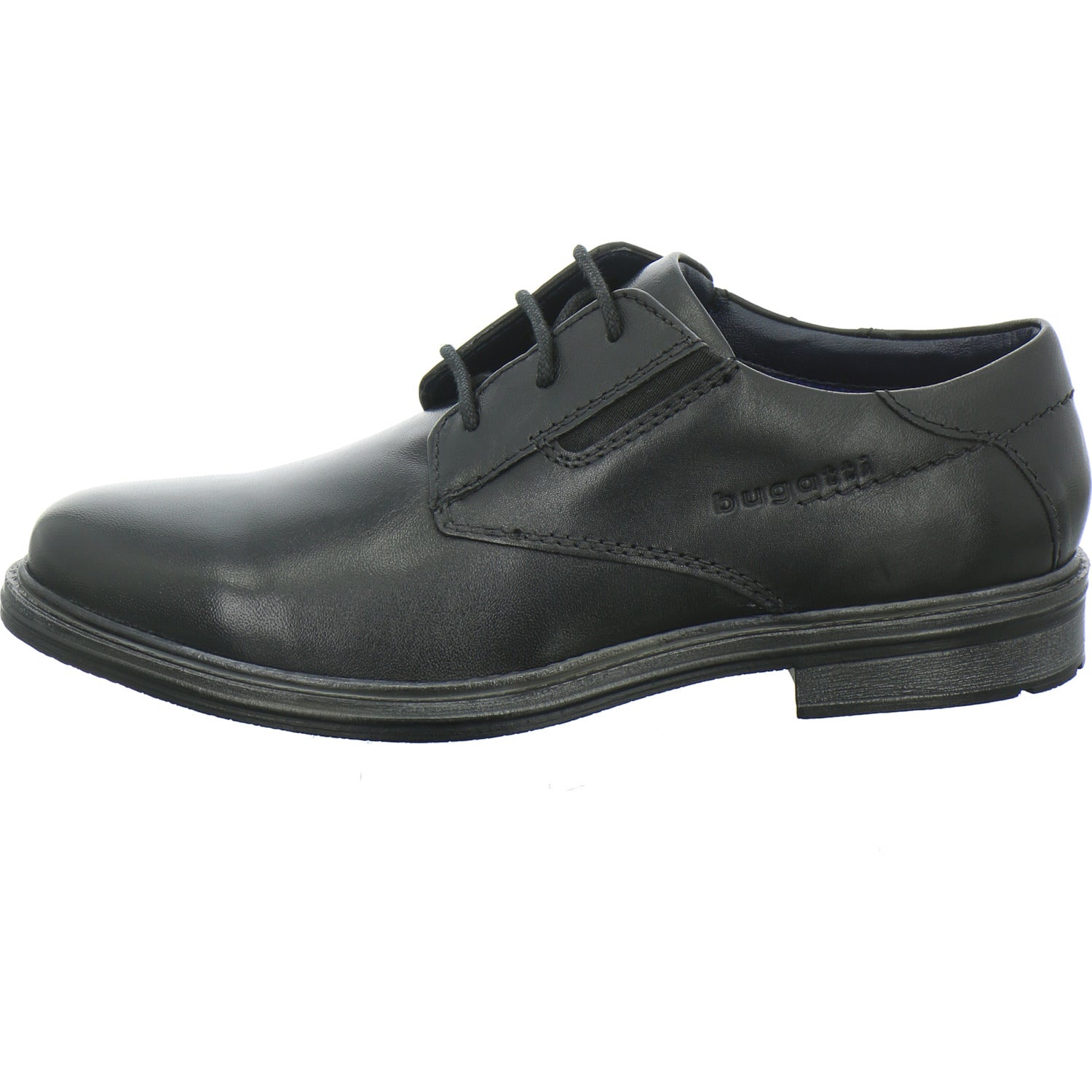 Bugatti Classic Ruggiero Comfort Schnürhalbschuhe Schwarz