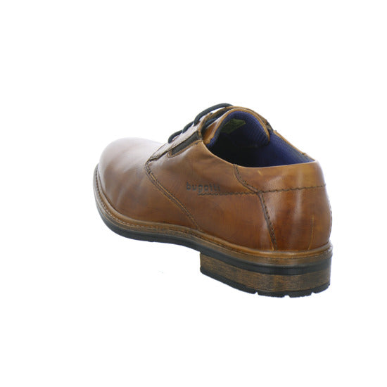 Bugatti Classic Ruggiero Comfort Schnürhalbschuhe Mittelbraun - 360° Ansicht
