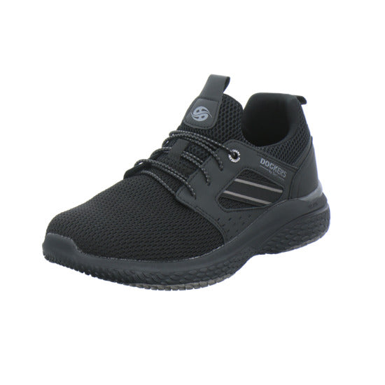 Dockers Schnürhalbschuhe Schwarz - 360° Ansicht