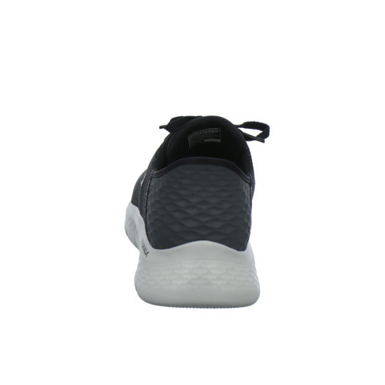 Skechers Go Walk Slip-Ins Schnürhalbschuhe Schwarz - 360° Ansicht
