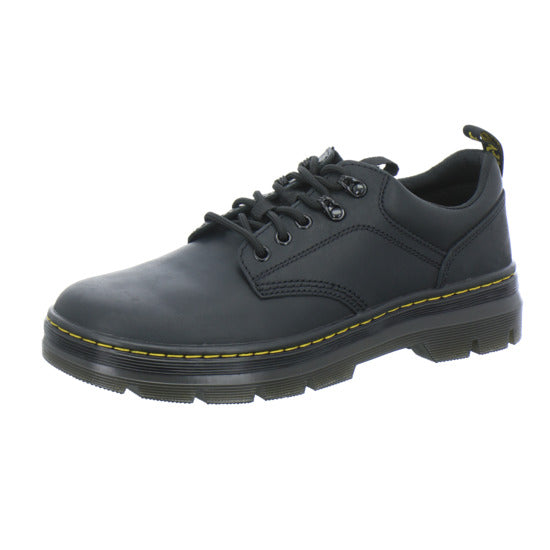 Dr. Martens Reeder Leather Schnürhalbschuhe Schwarz - 360° Ansicht