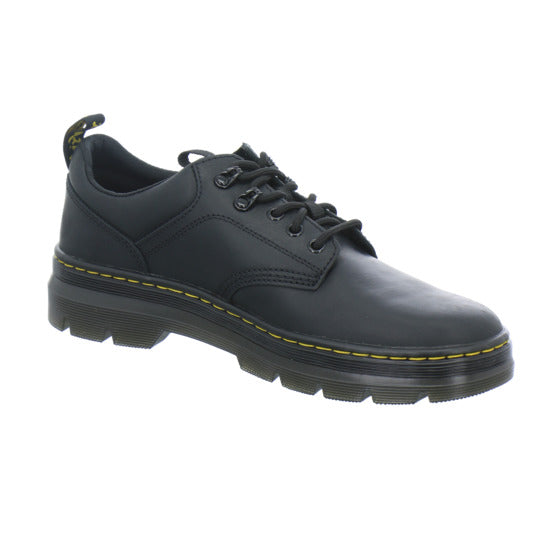 Dr. Martens Reeder Leather Schnürhalbschuhe Schwarz - 360° Ansicht