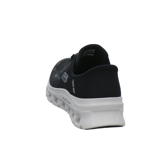 Skechers Glide Step Schnürhalbschuhe Schwarz - 360° Ansicht