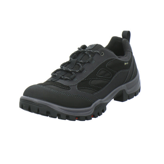 Ecco Xpedition Schnürhalbschuhe Schwarz - 360° Ansicht