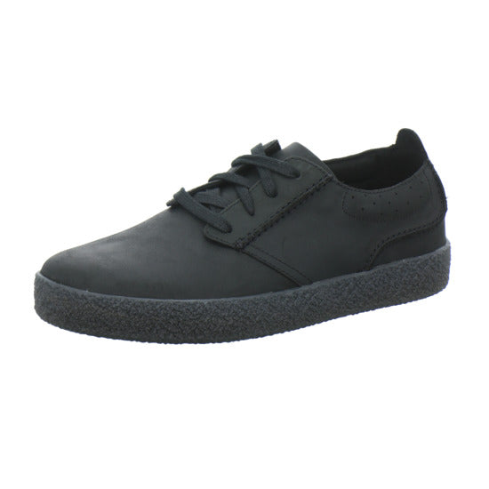 Clarks Streethilllace Schnürhalbschuhe Schwarz - 360° Ansicht