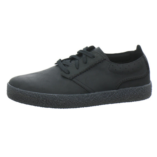 Clarks Streethilllace Schnürhalbschuhe Schwarz - 360° Ansicht