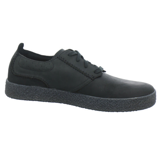 Clarks Streethilllace Schnürhalbschuhe Schwarz - 360° Ansicht