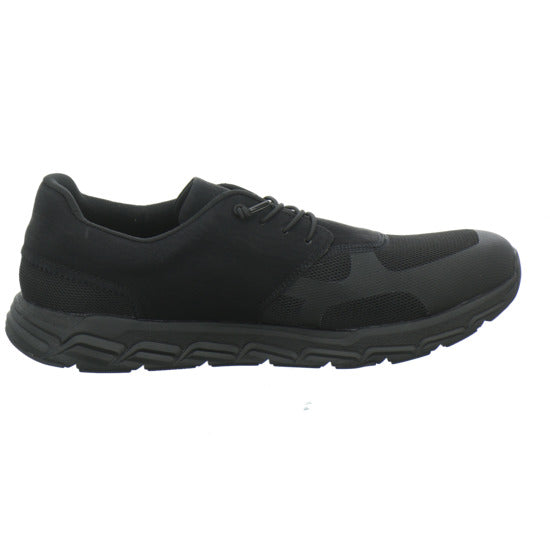Rieker Schnürhalbschuhe Schwarz - 360° Ansicht