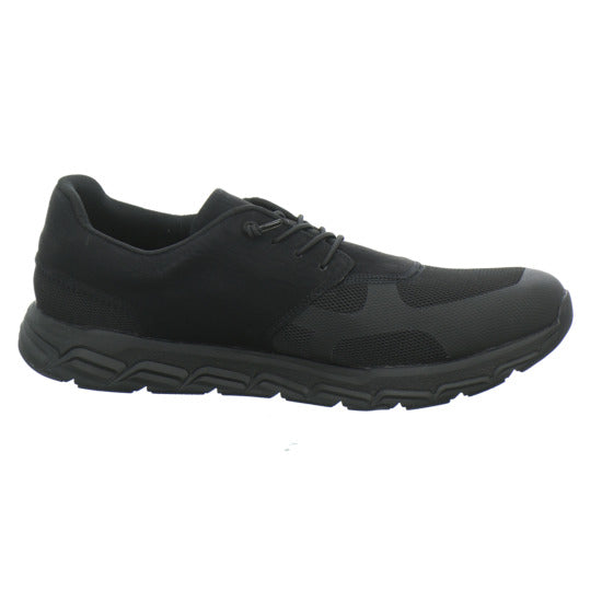Rieker Schnürhalbschuhe Schwarz - 360° Ansicht