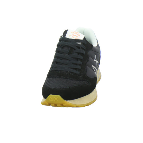 SUN68 Tom Vintage Schnürhalbschuhe Schwarz - 360° Ansicht