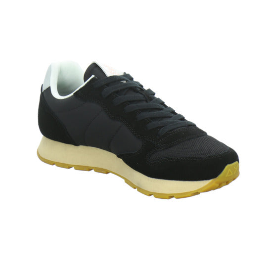 SUN68 Tom Vintage Schnürhalbschuhe Schwarz - 360° Ansicht
