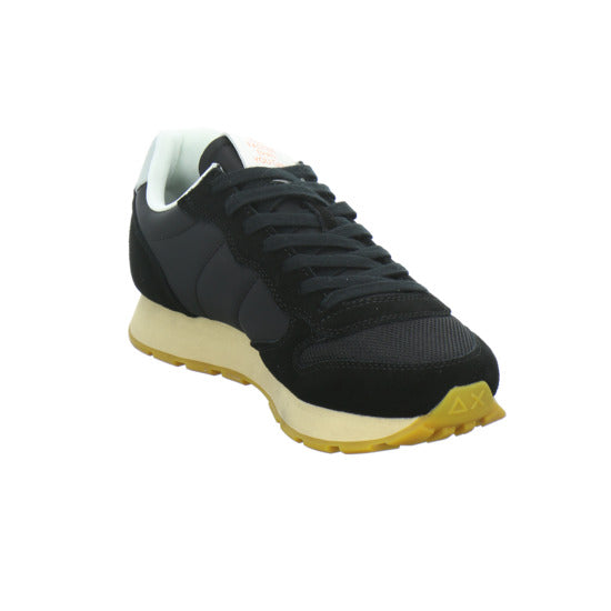 SUN68 Tom Vintage Schnürhalbschuhe Schwarz - 360° Ansicht
