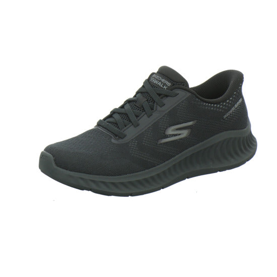 Skechers GO WALK NOW Schnürhalbschuhe Schwarz
