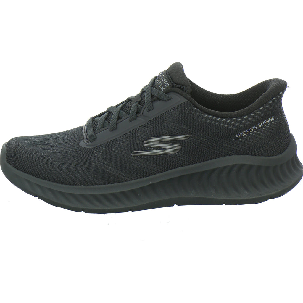 Skechers GO WALK NOW Schnürhalbschuhe Schwarz