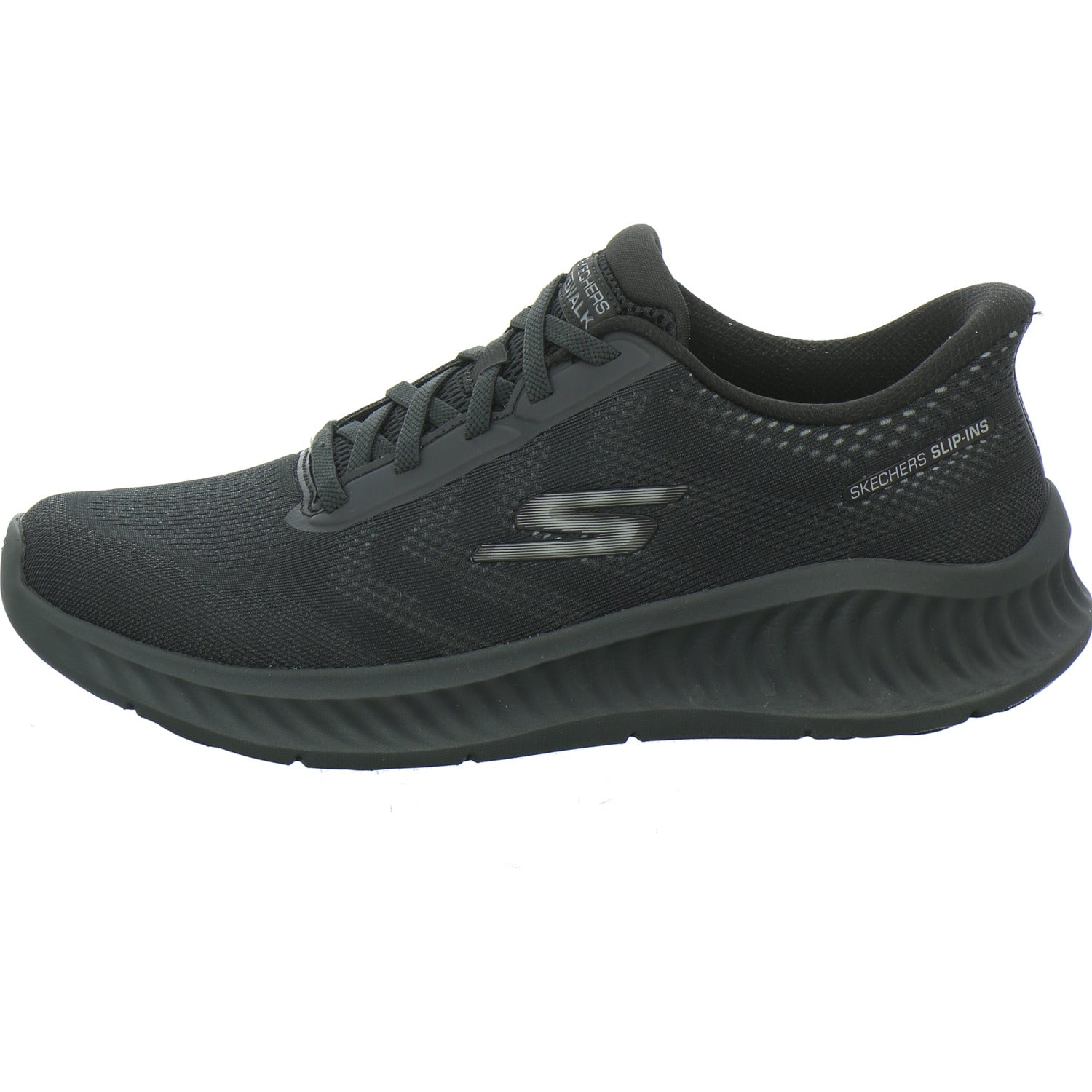Skechers GO WALK NOW Schnürhalbschuhe Schwarz