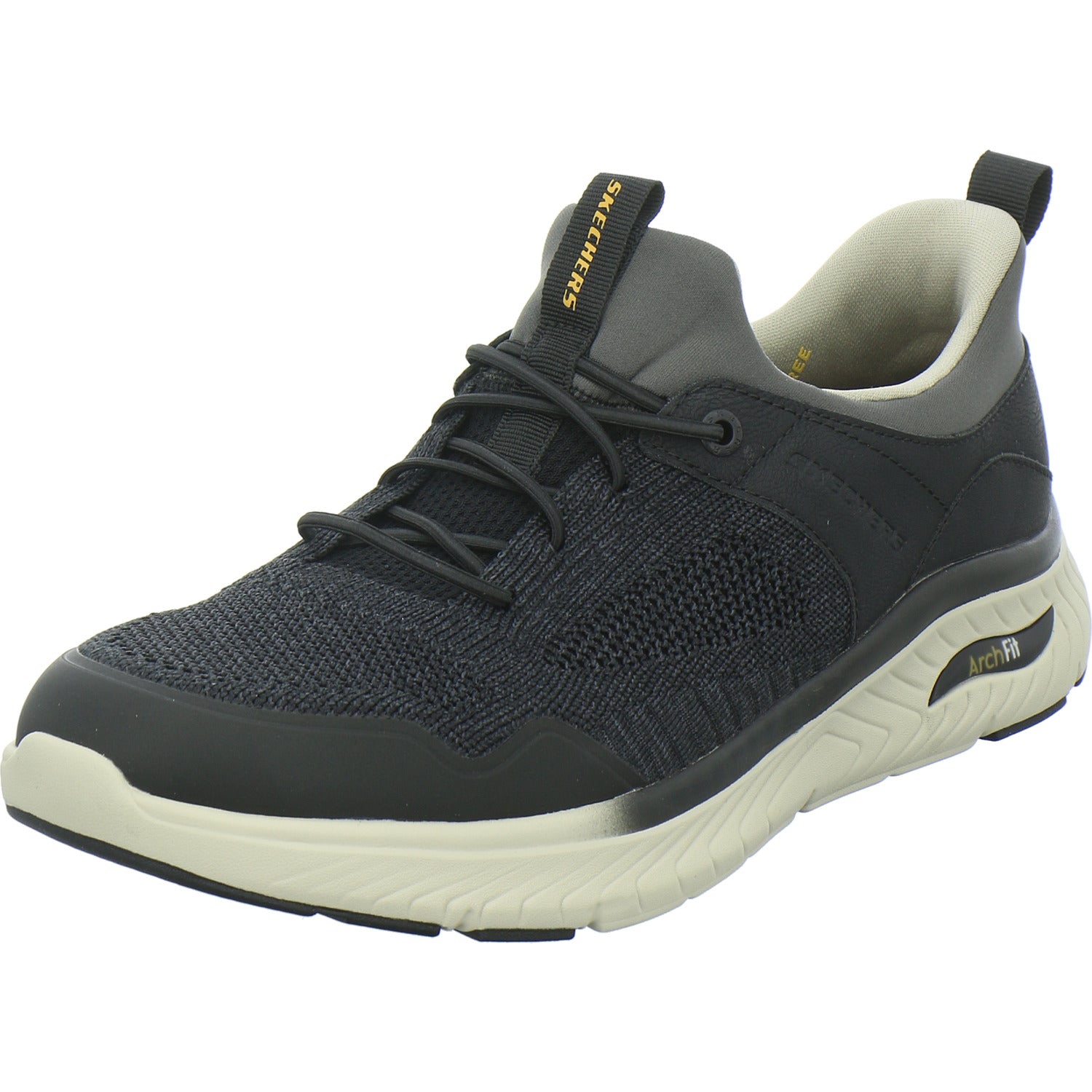 Skechers ARCH FIT CROSSER Schnürhalbschuhe Schwarz