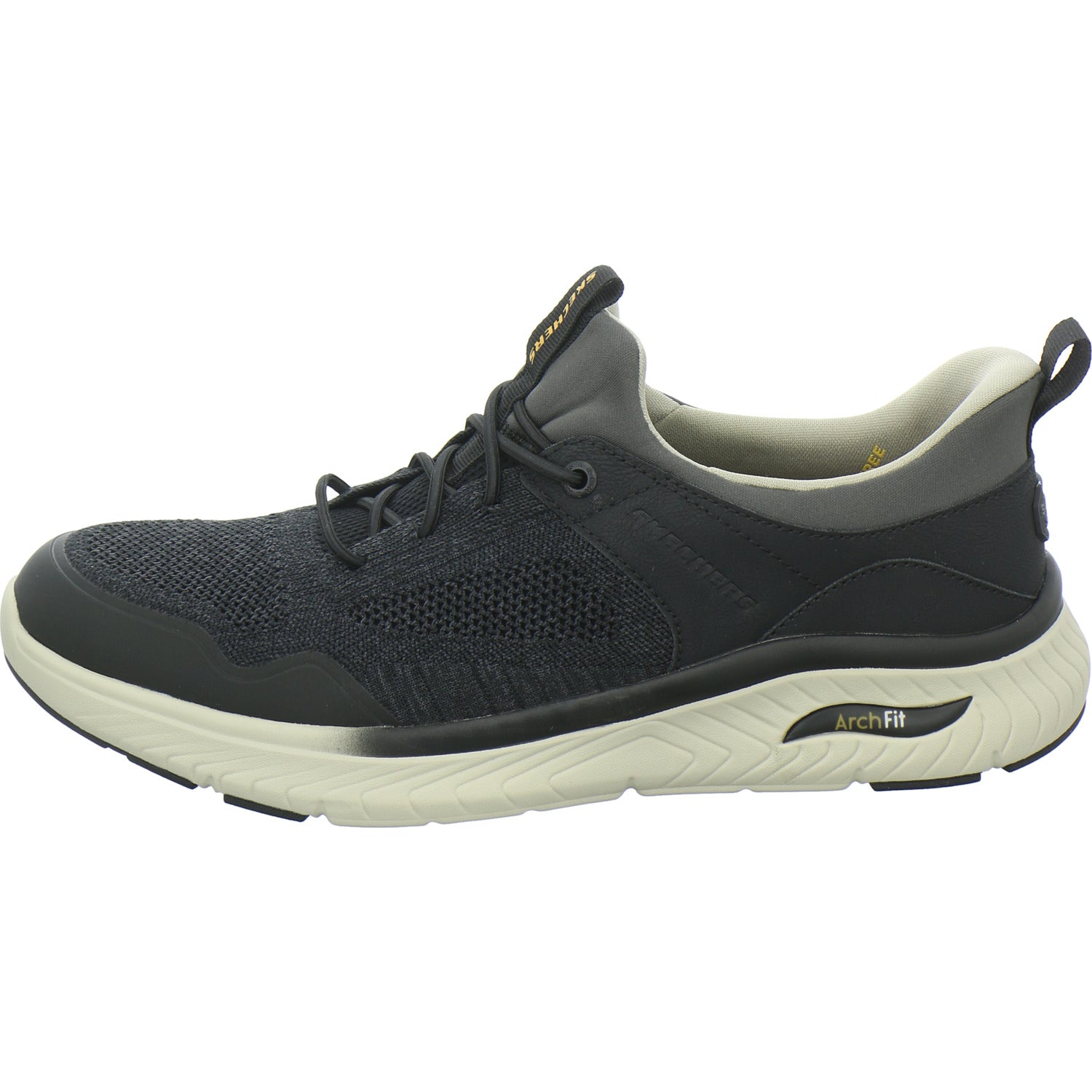 Skechers ARCH FIT CROSSER Schnürhalbschuhe Schwarz