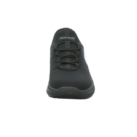Skechers Slip Ins Work Schnürhalbschuhe Schwarz