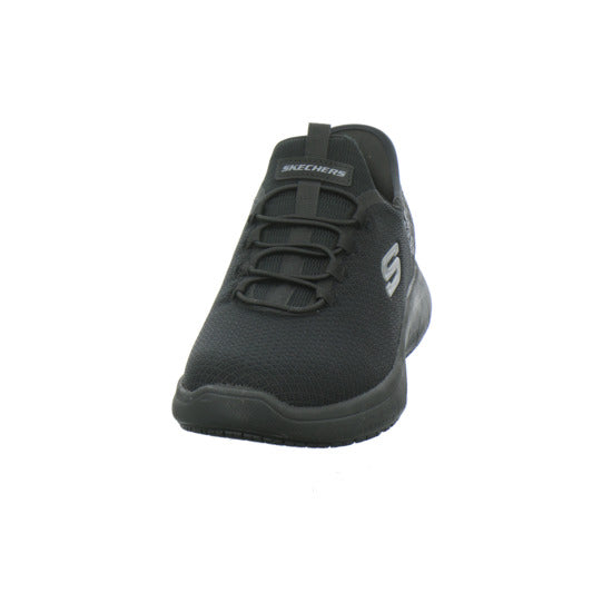 Skechers Slip Ins Work Schnürhalbschuhe Schwarz
