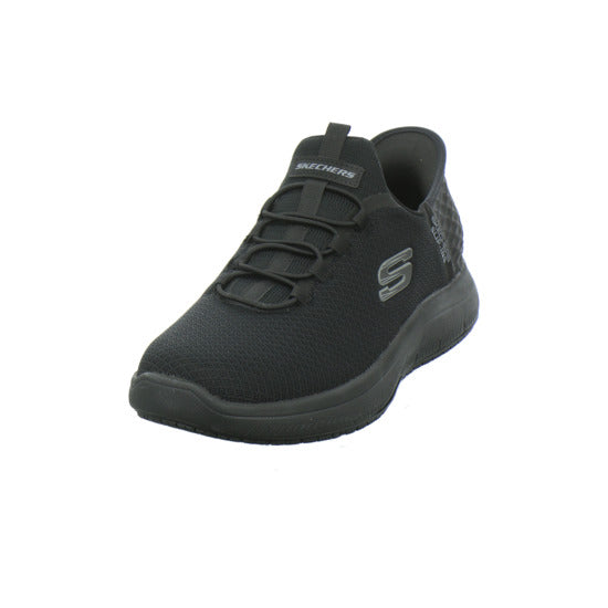 Skechers Slip Ins Work Schnürhalbschuhe Schwarz