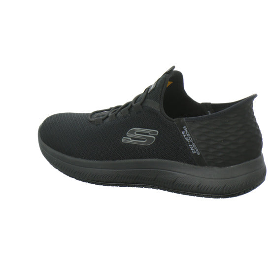 Skechers Slip Ins Work Schnürhalbschuhe Schwarz