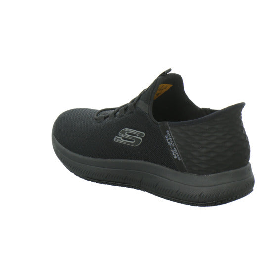 Skechers Slip Ins Work Schnürhalbschuhe Schwarz