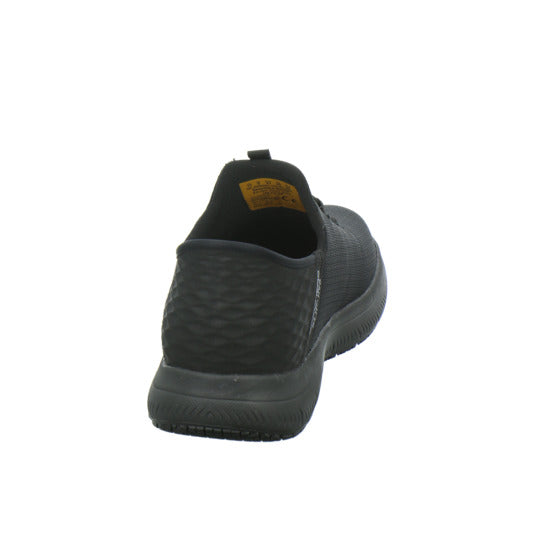 Skechers Slip Ins Work Schnürhalbschuhe Schwarz