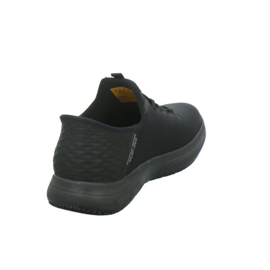 Skechers Slip Ins Work Schnürhalbschuhe Schwarz