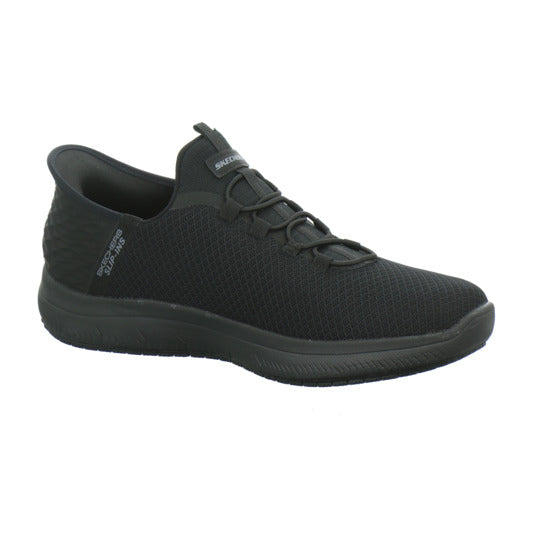 Skechers Slip Ins Work Schnürhalbschuhe Schwarz