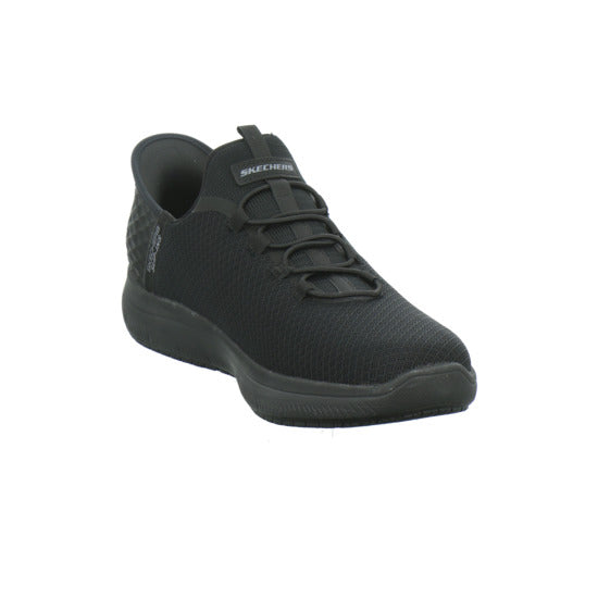 Skechers Slip Ins Work Schnürhalbschuhe Schwarz