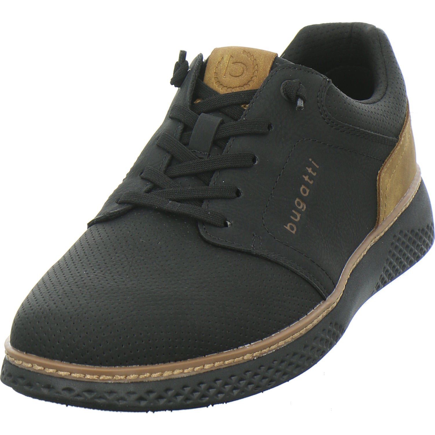 Bugatti Classic Dexter Schnürhalbschuhe Schwarz