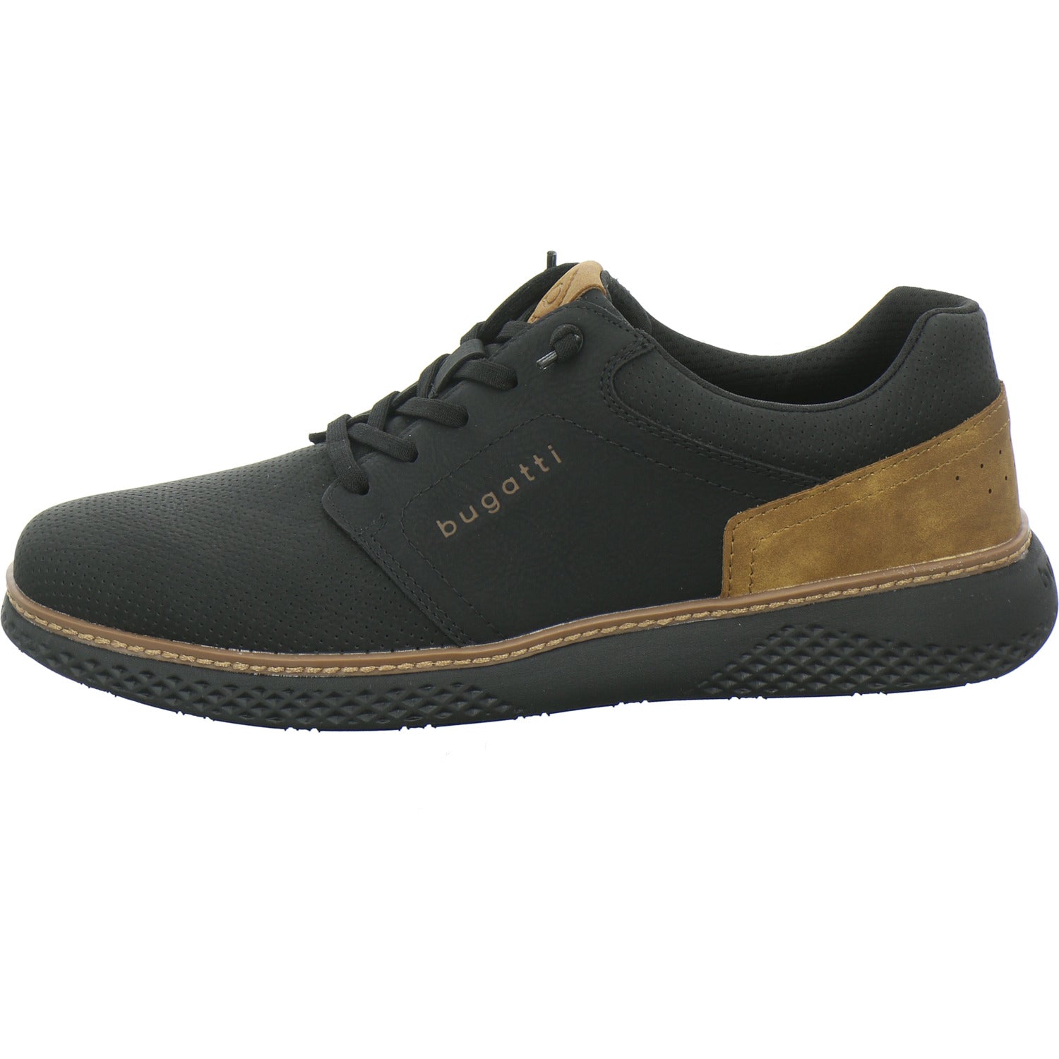 Bugatti Classic Dexter Schnürhalbschuhe Schwarz