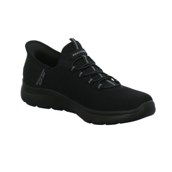 Skechers Summit Slip-Ins Schnürhalbschuhe Schwarz - 360° Ansicht
