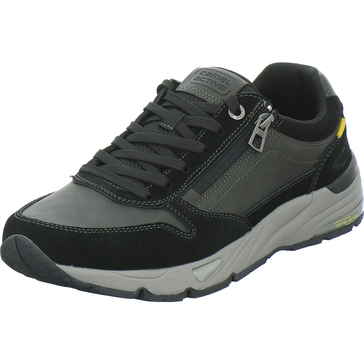 camel active Sneaker Herren Urban Schwarz