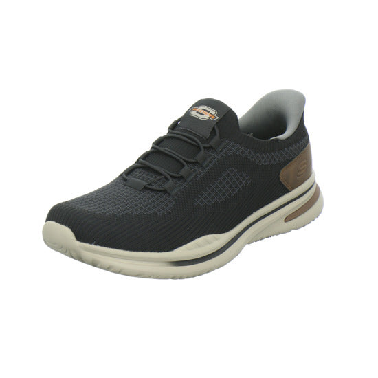 Skechers Sneaker Herren Norlan Slip Ins Schwarz-kombi