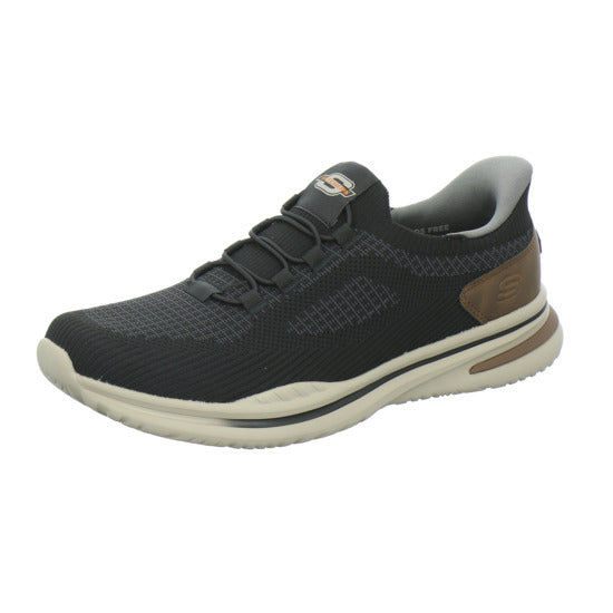 Skechers Sneaker Herren Norlan Slip Ins Schwarz-kombi